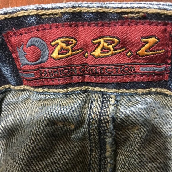VINTAGE BBZ DENIM MIDI SKIRTS - Picture 6 of 6
